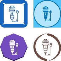 Microphone Icon Design vector