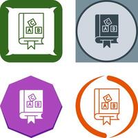 Alphabet Icon Design vector