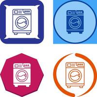 Washing Machine Icon Design vector