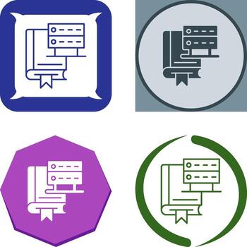 Server Icon Design vector