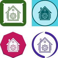 Home Automation Icon Design vector