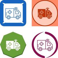 Ambulance Icon Design vector