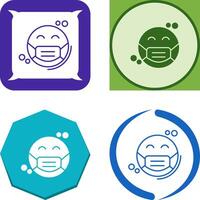 Mask Icon Design vector
