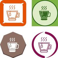 diseño de icono de té vector