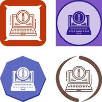 Laptop Icon Design vector