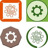 Cogwheel Icon Design vector