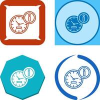 diseño de icono de reloj vector