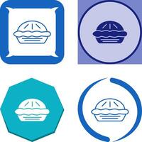 Pie Icon Design vector