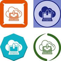 Backup Icon Design vector