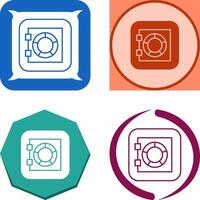 Safe Box Icon Design vector