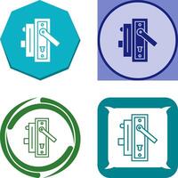 diseño de icono de manija de puerta vector