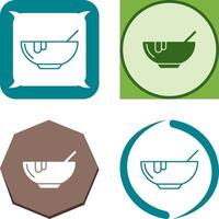 Soup Icon Design vector