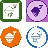 Security Camera Icon Design vector