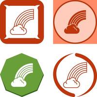 Rainbow Icon Design vector