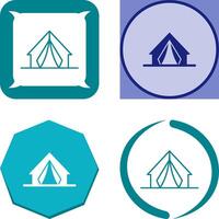 Camp Icon Design vector