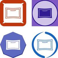 Pillow Icon Design vector