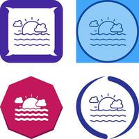 Sea Icon Design vector