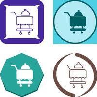 Room Service Icon Design vector