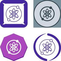 Proton Icon Design vector