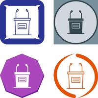 Debate Icon Design vector