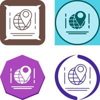 Map Icon Design vector