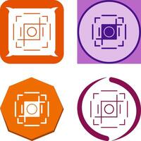 Crop Icon Design vector
