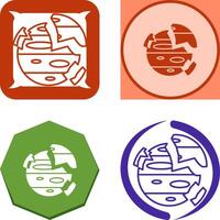 Destroyed Icon Design vector