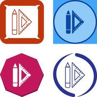 Set Square Icon Design vector