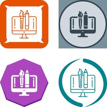 Creatividad diseño icono diseño vector