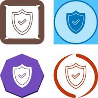 Shield Icon Design vector