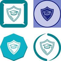 Education Protection Icon Design vector