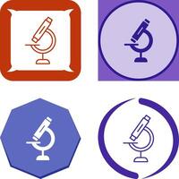 Microscope Icon Design vector