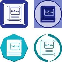 Math Icon Design vector