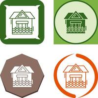 Natural Disaster Icon Design vector