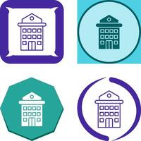 Hotell Icon Design vector