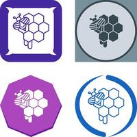 Honeycomb Icon Design vector