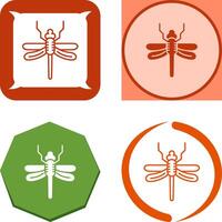 Dragonfly Icon Design vector