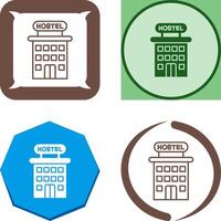 Hostel Icon Design vector