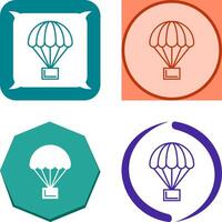 Parachute Icon Design vector