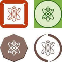 Atom Icon Design vector