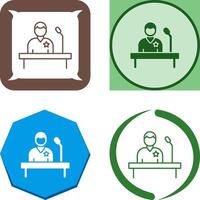 Candidate Icon Design vector