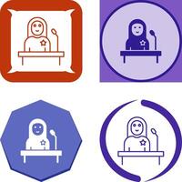 Candidate Icon Design vector