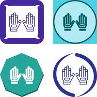 Glove Icon Design vector