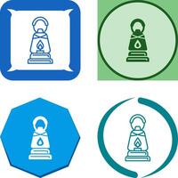 Lamp Icon Design vector