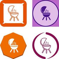 barbacoa icono diseño vector