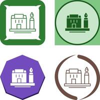 Factory Icon Design vector