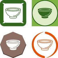 Bowl Icon Design vector