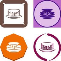 Pancake Icon Design vector