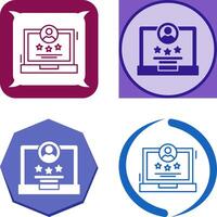 Rating Icon Design vector