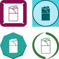 Kebab Icon Design vector